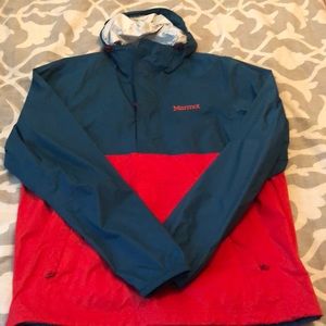 Marmot pullover rain jacket